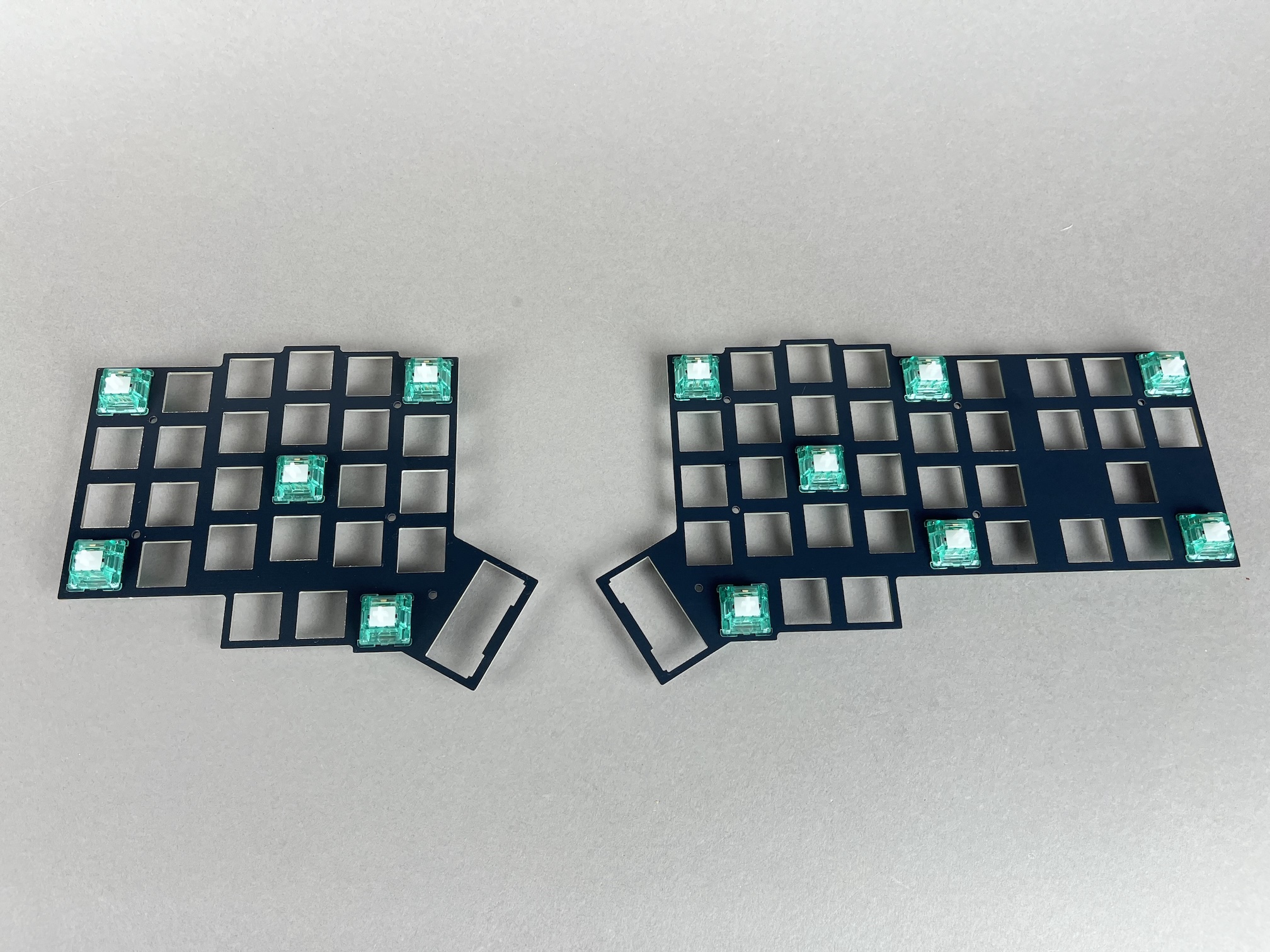 Add switches to plate