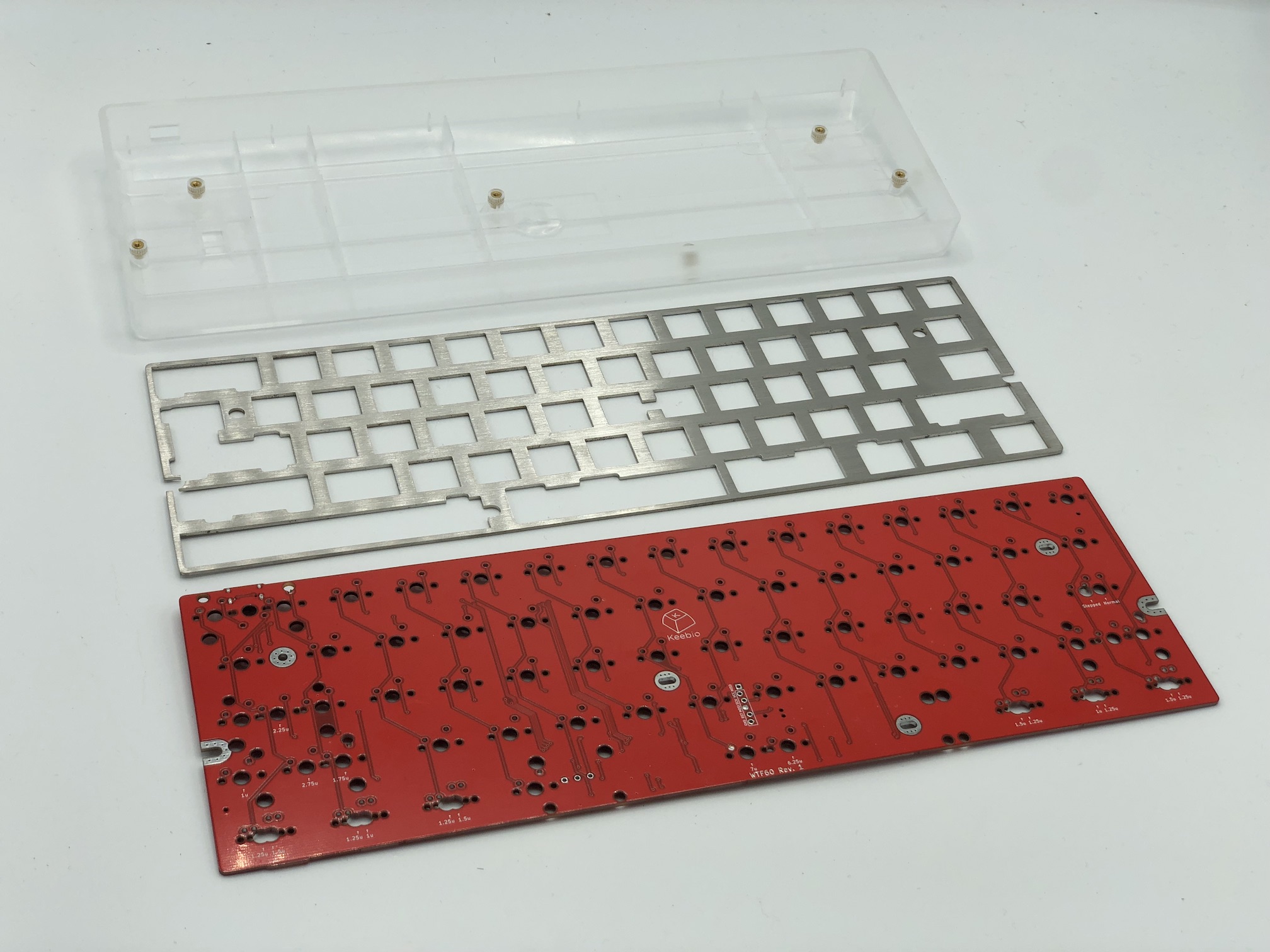 WTF60 - Mirrored 60% Keyboard PCB – Keebio