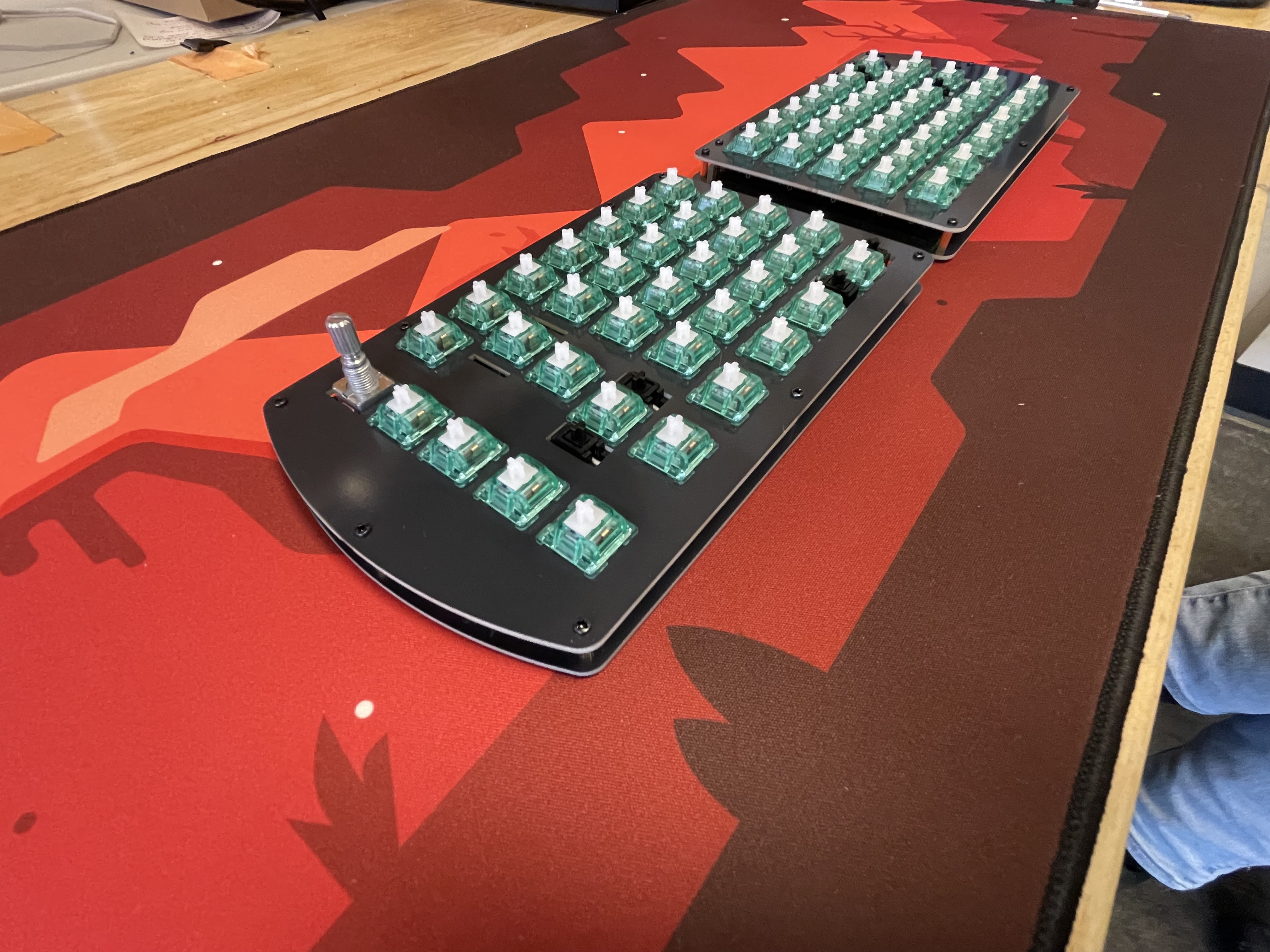 Completed FoldKB Rev. 2 build